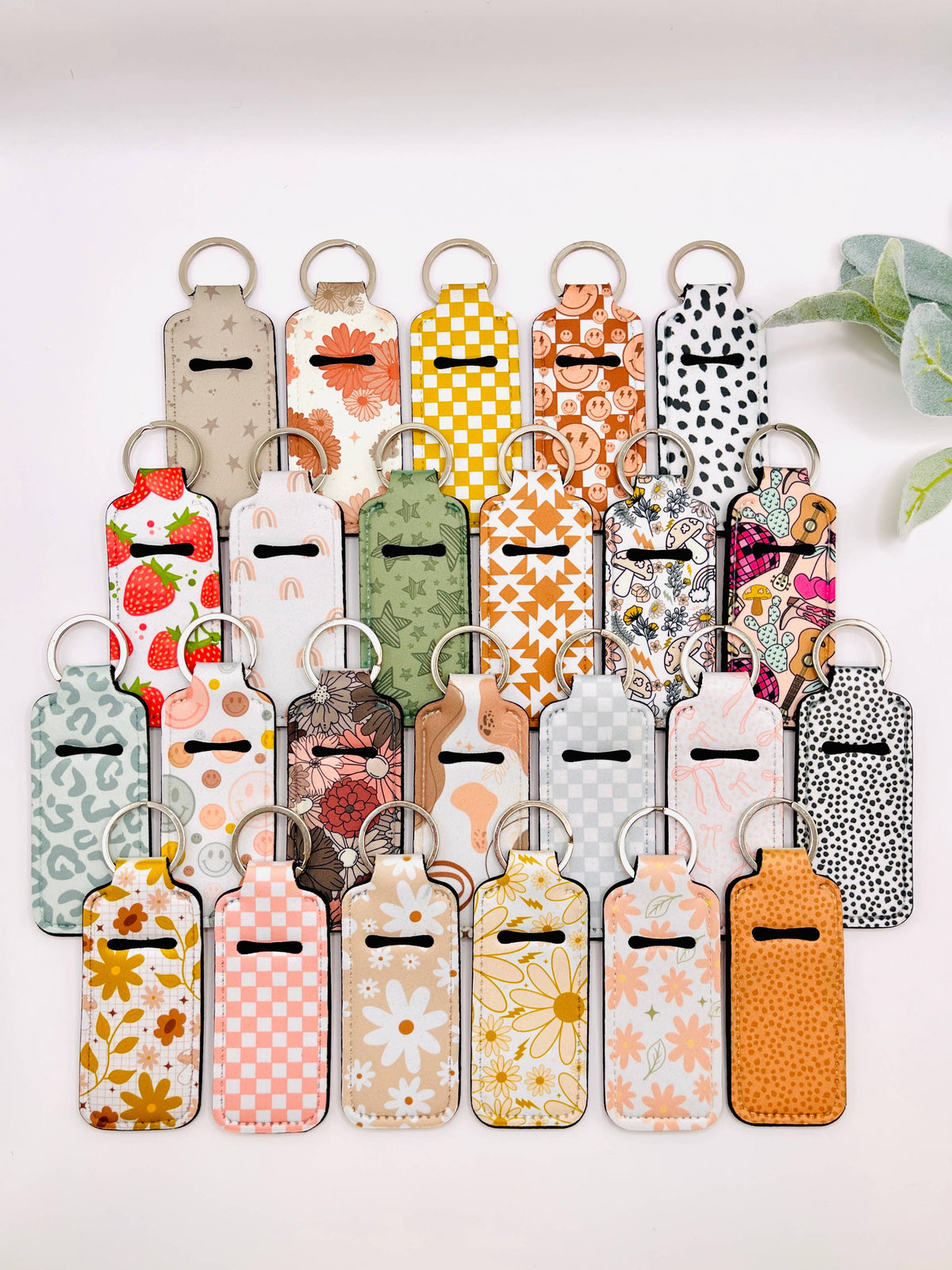 Chapstick Holder Keychain | Trendy Accessory : 5