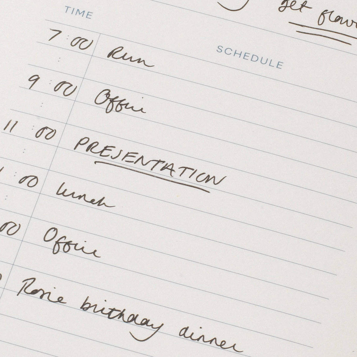 Daily Productivity Planning Pad, Undated - Picnic