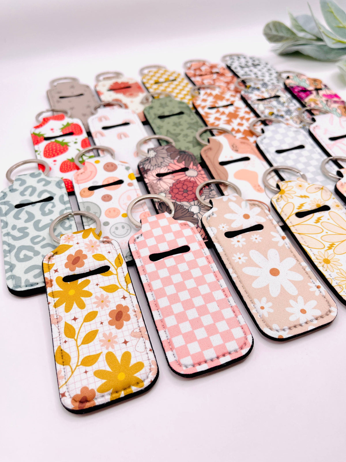 Chapstick Holder Keychain | Trendy Accessory : 5