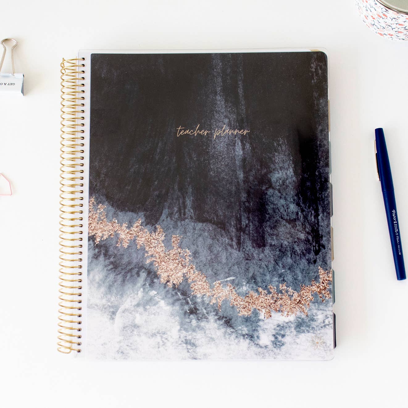 Undated Teacher Planners, Interchangeable: Neutral