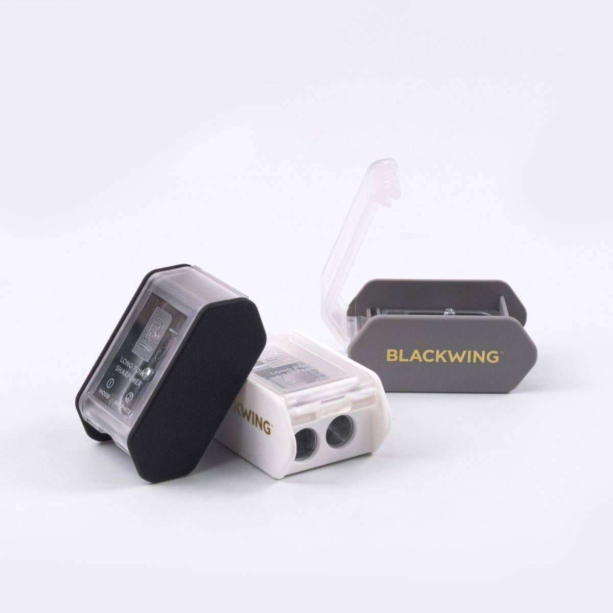 Blackwing Two-Step Long Point Sharpener: White