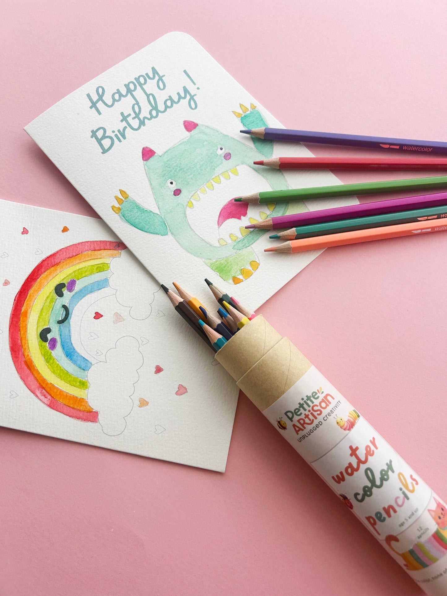 Watercolor Pencils for Kids, Beginner Set
