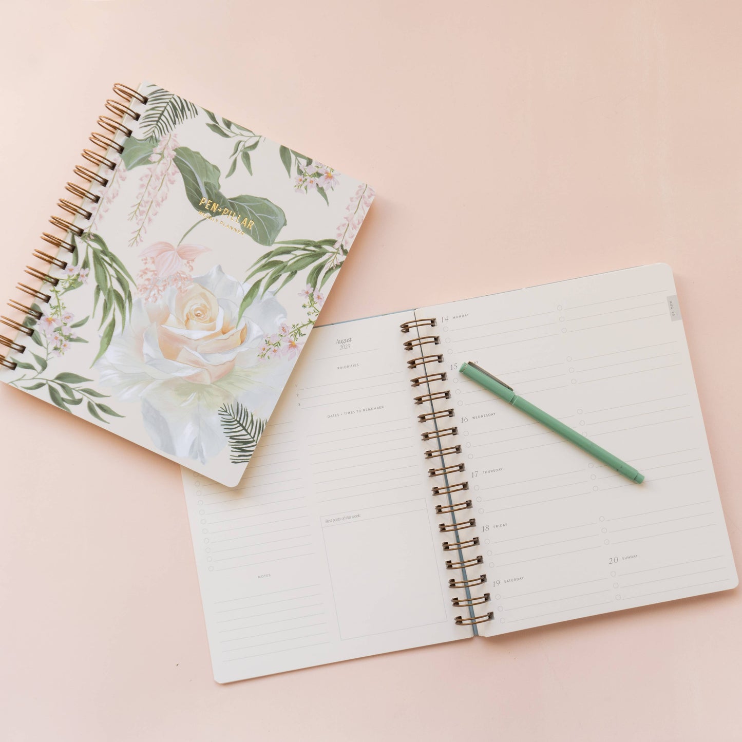 Garden Rose Planner: Undated