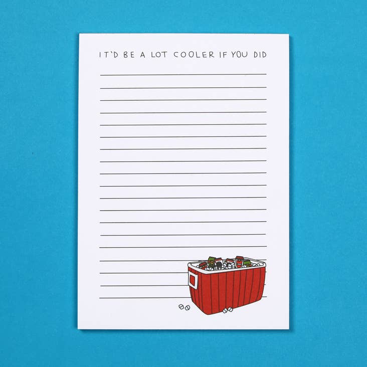A Lot Cooler If You Did Notepad