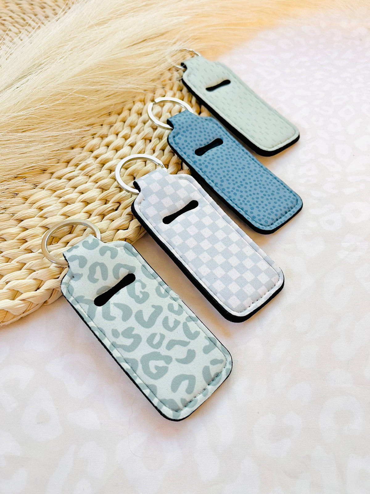 Chapstick Holder Keychain | Trendy Accessory : 20
