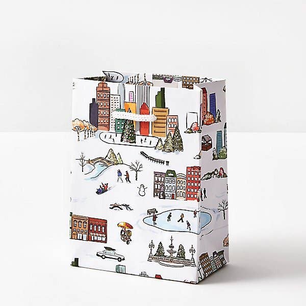 City Christmas Gift Bag: Medium