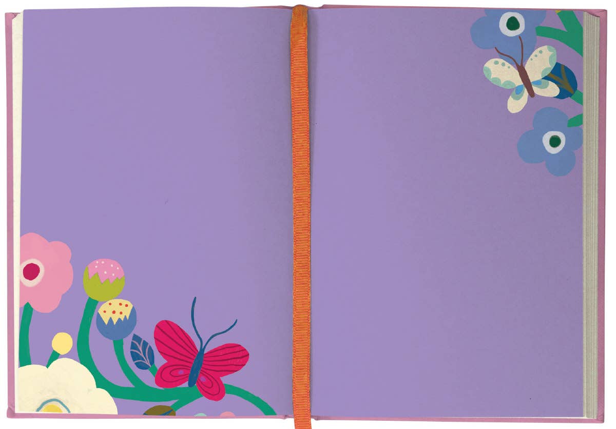 Butterfly Garden Illustrated Journal  - AS 067