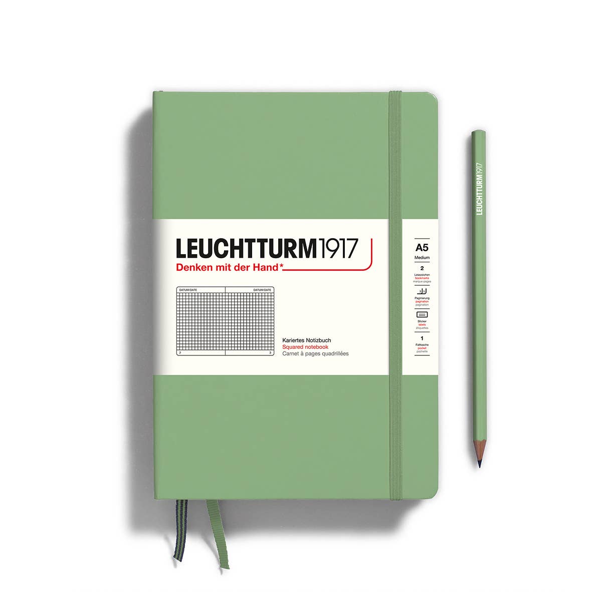Notebooks - Medium (A5): Ruled / Hardcover / Black