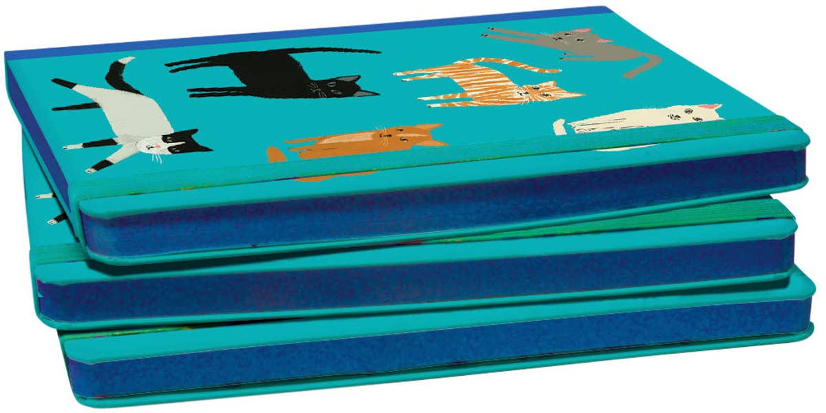 Pretty Paws A5 Hardback Journal with elastic