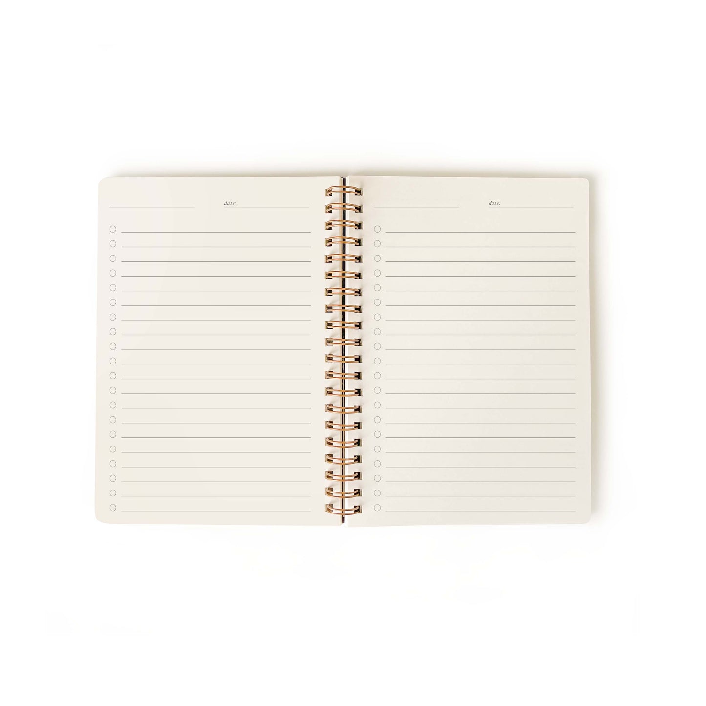 Flowered Notebook: Small Notebook / List Pages
