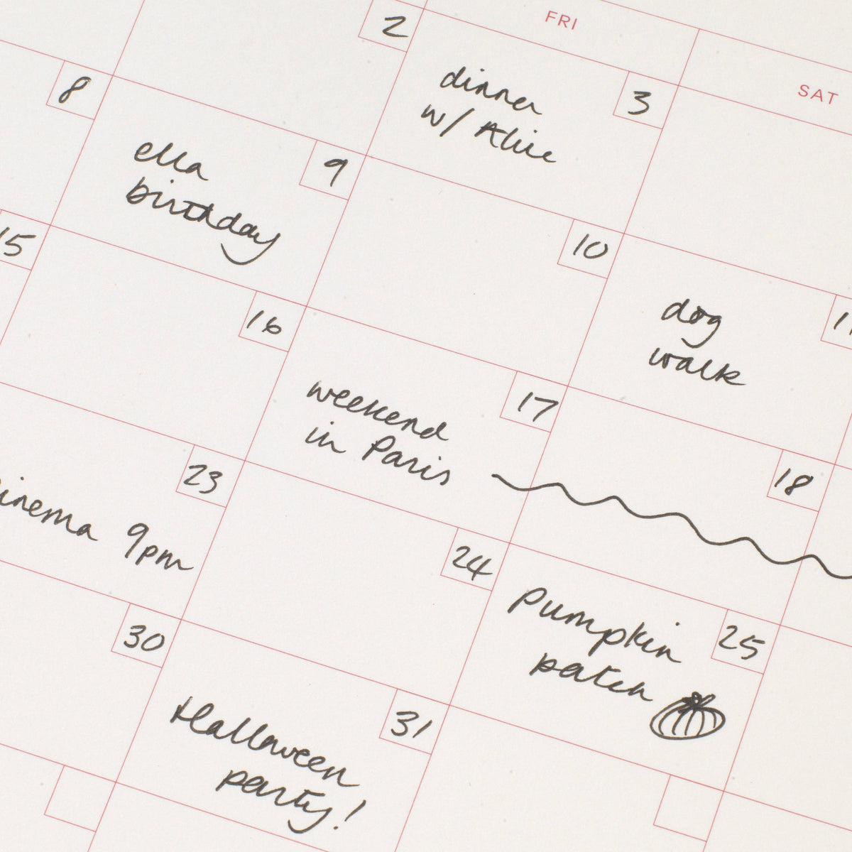 Productivity Monthly Planning Pad, Undated - Picnic