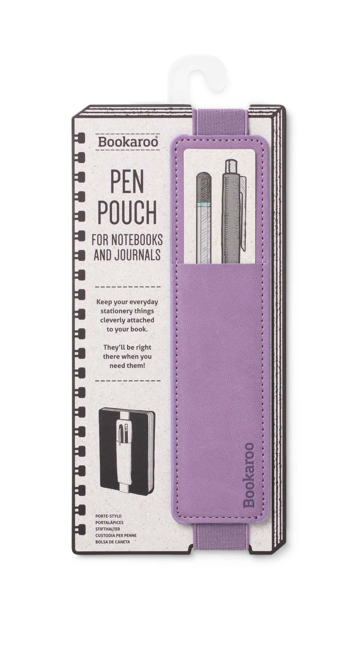 Bookaroo Pen Pouch: Brown