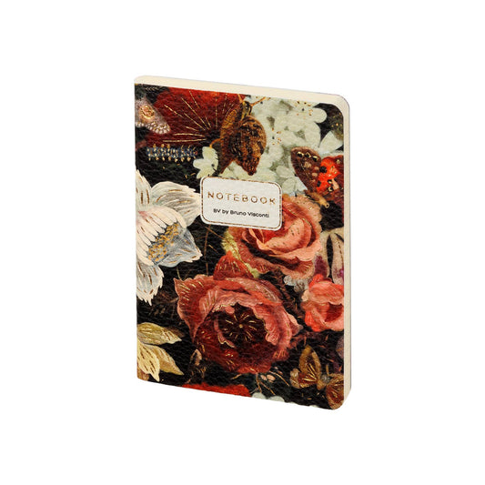 Vegan Leather A6 Passport Notebook - Lush Bouquet