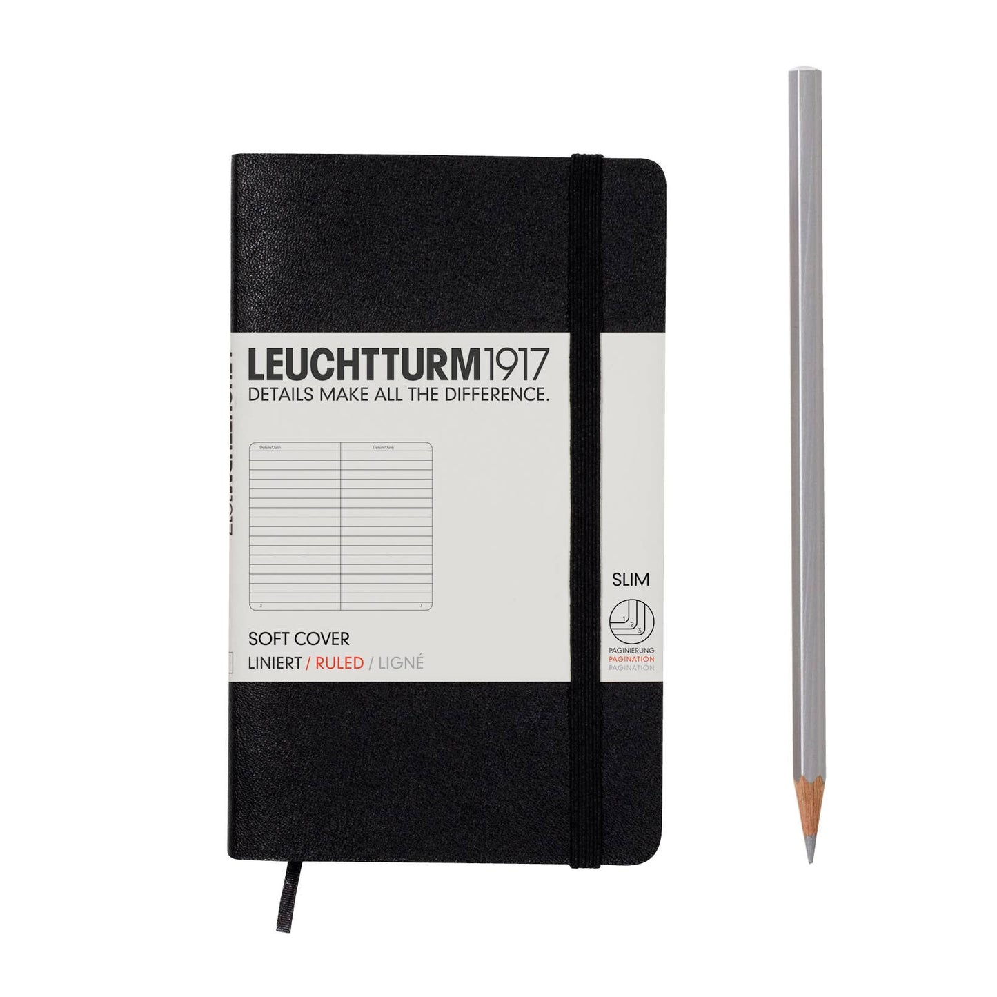 Notebooks - Pocket (A6): Navy / Hardcover / Dotted