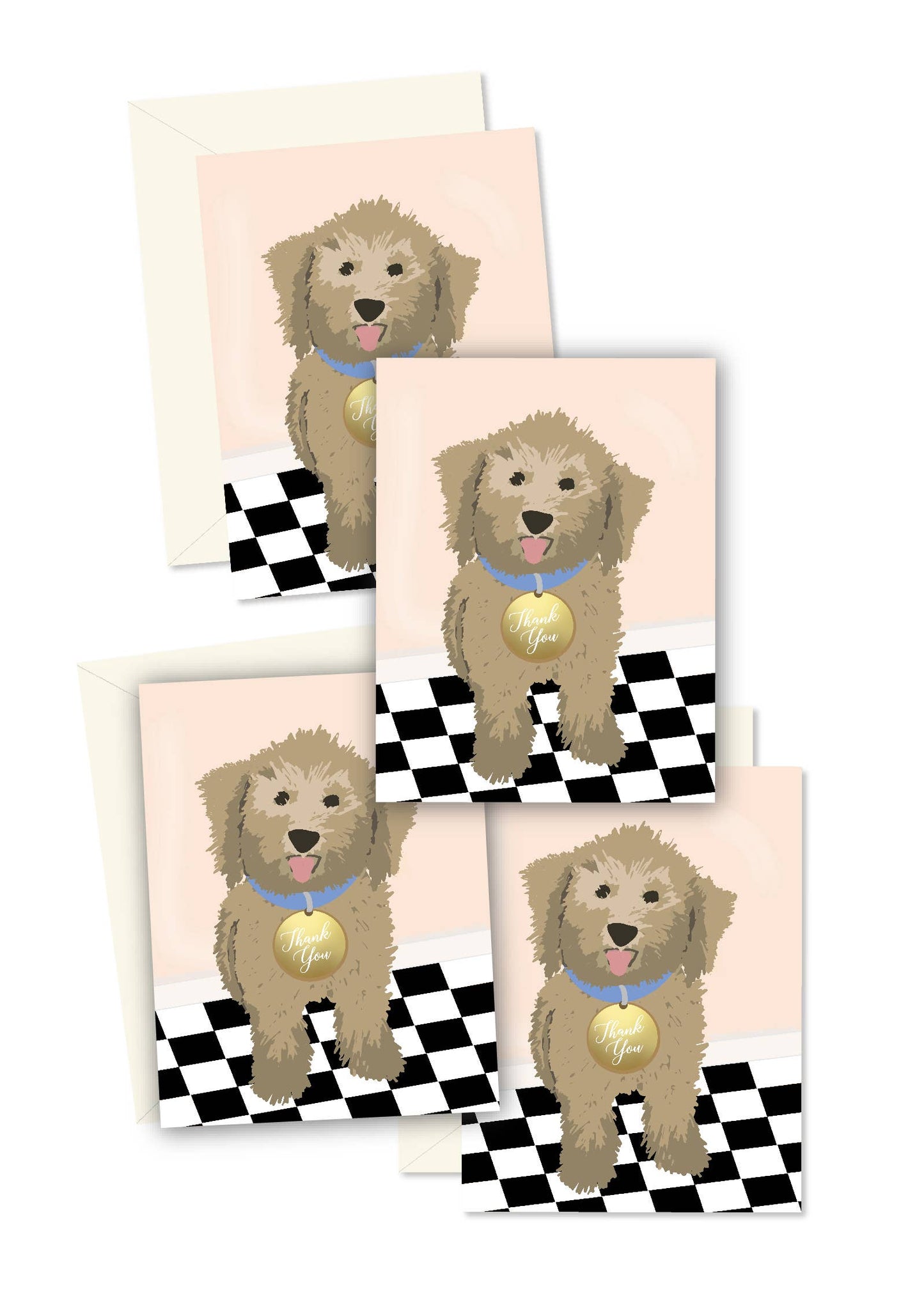Dog Thank You Greeting Cards Boxed Set