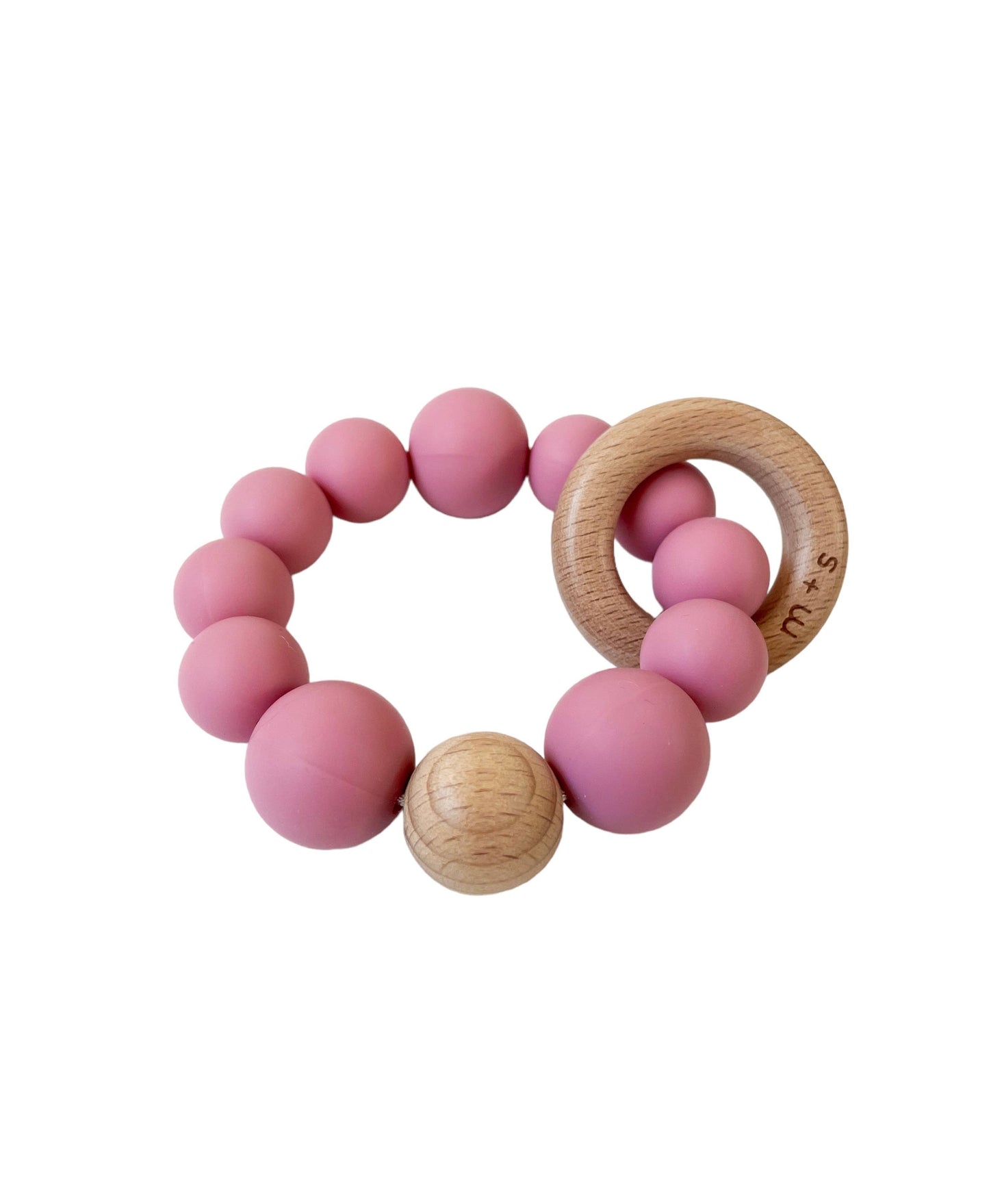 Circle Teether: Navy