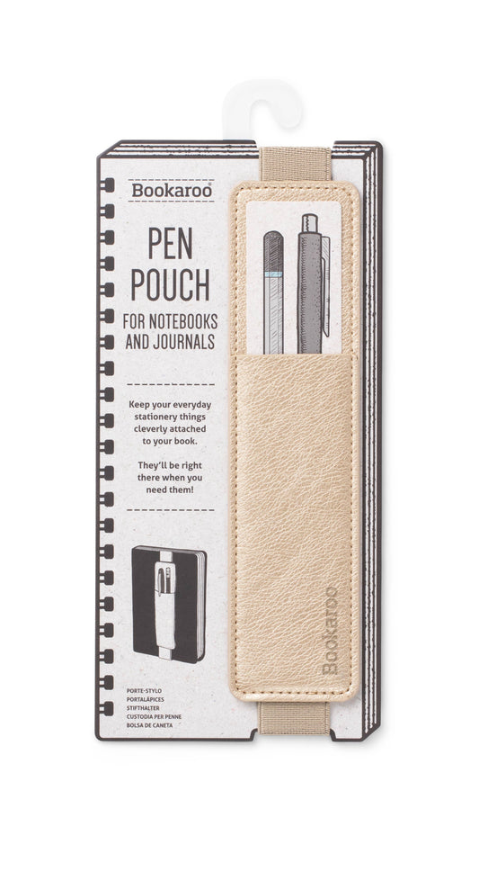 Bookaroo Pen Pouch: Gold