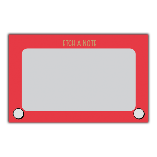 60 Ct Mini Notecard - Etch a Note
