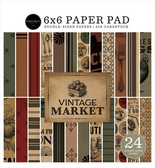 Vintage Market 6x6 Paper Pad