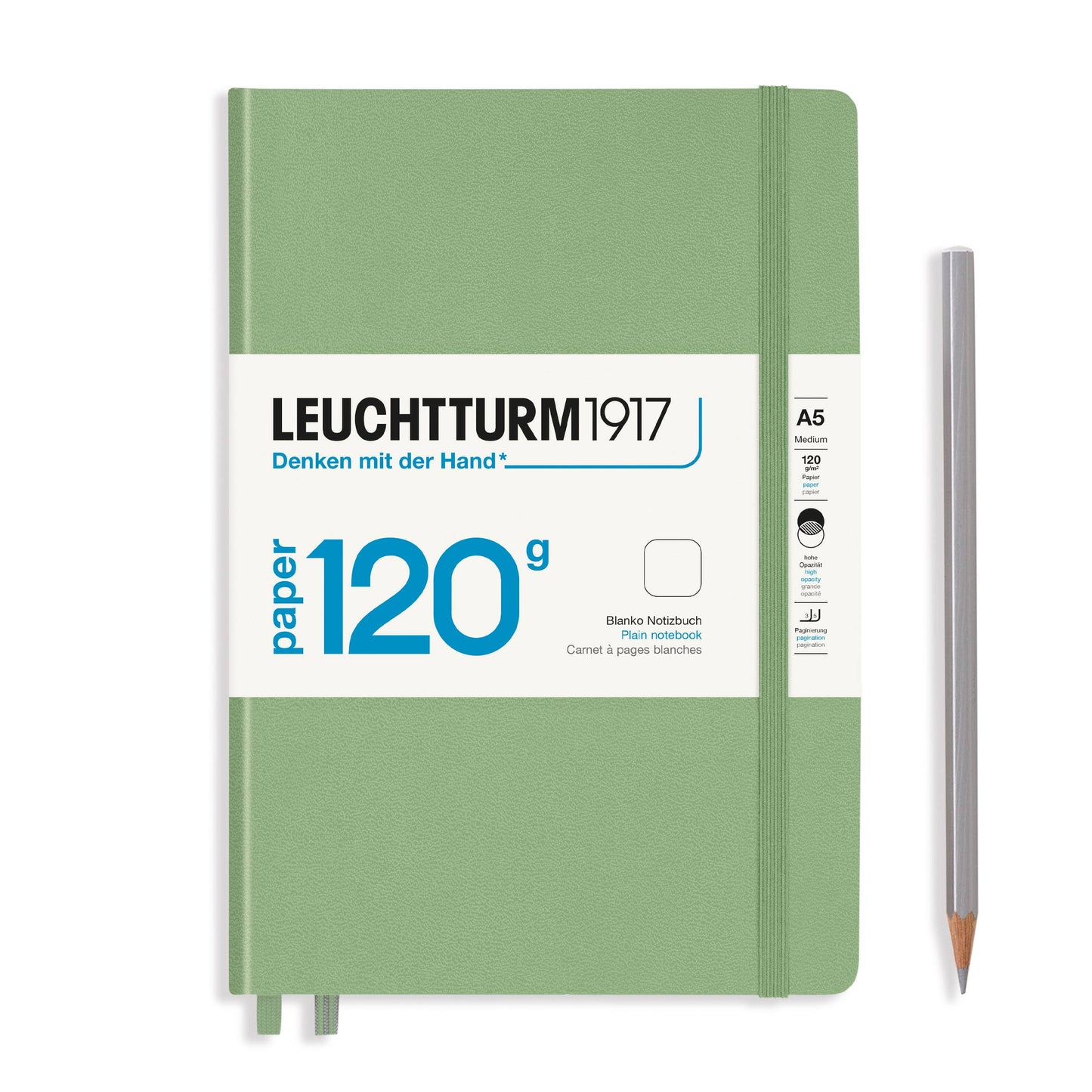 120g Notebook Edition, Medium, 203 p.: Ruled / Black