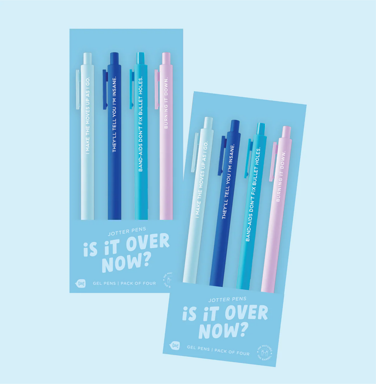Icon Jotter 4 Packs: Go T*ylor's Husband