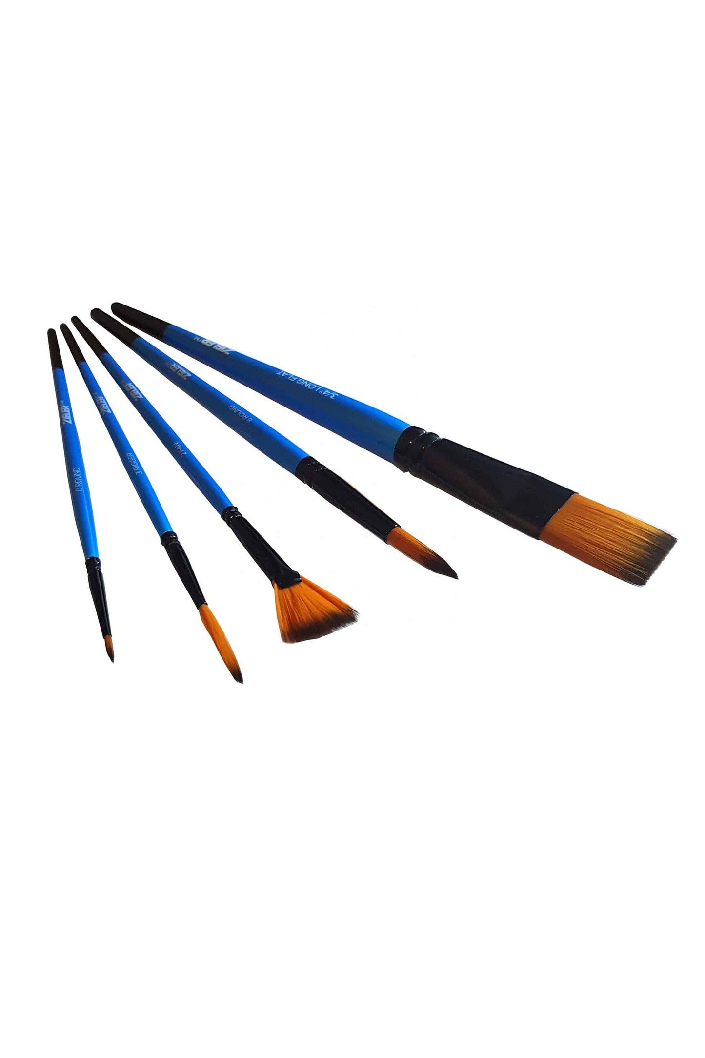 Zieler® Premium Water Color Brushes Wallet (Set Of 5)