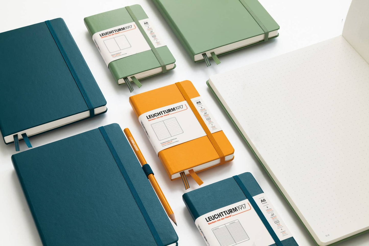 Notebooks - Pocket (A6): Dusty Rose / Hardcover / Dotted