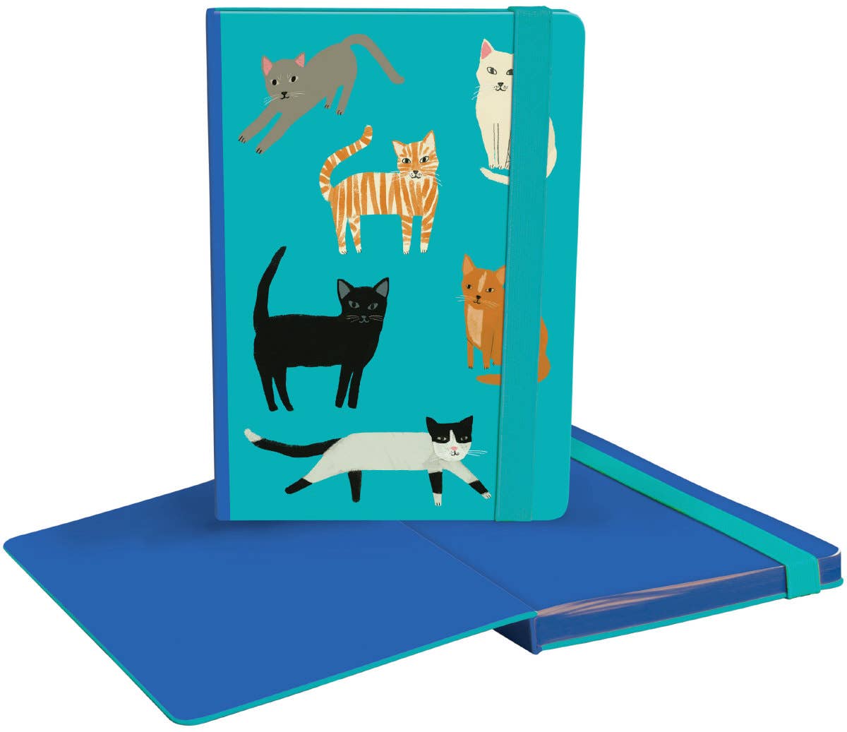 Pretty Paws A5 Hardback Journal with elastic
