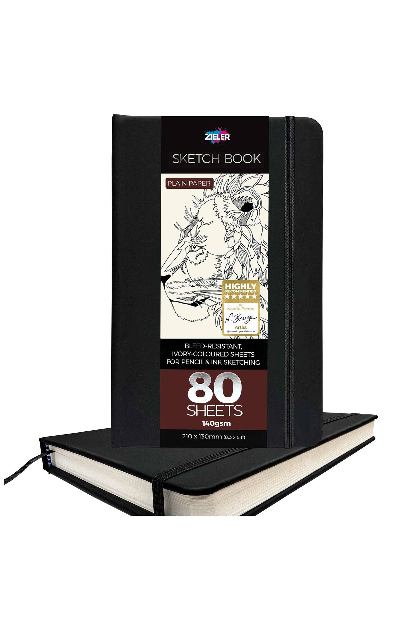 Zieler Classic Hardcover Art Sketchbook