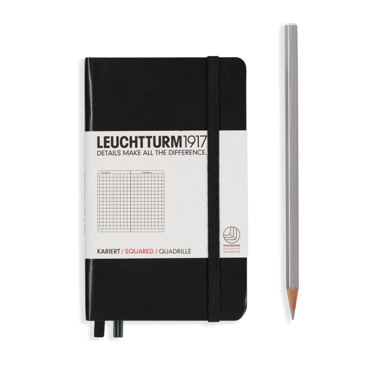 Notebooks - Pocket (A6): Ink / Hardcover / Dotted