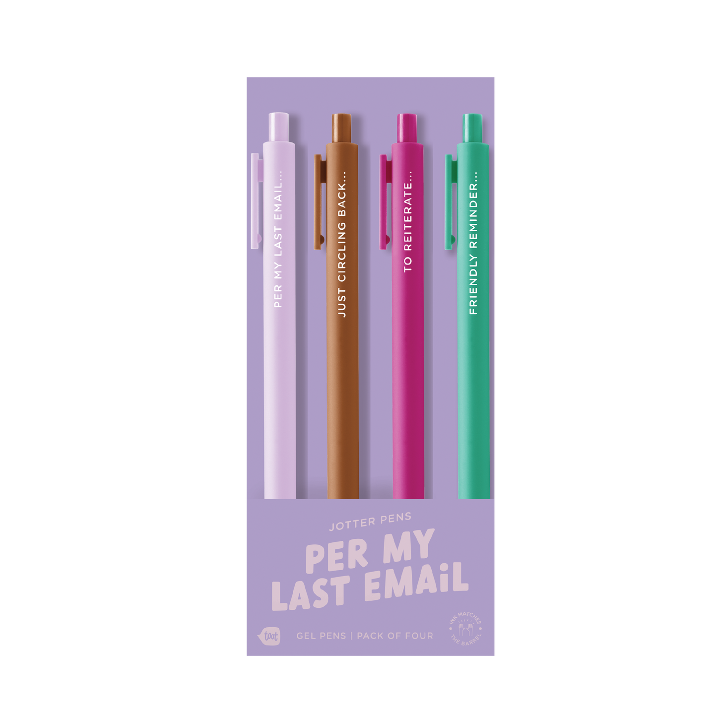 Jotter Set 4 Pack-Out of Office