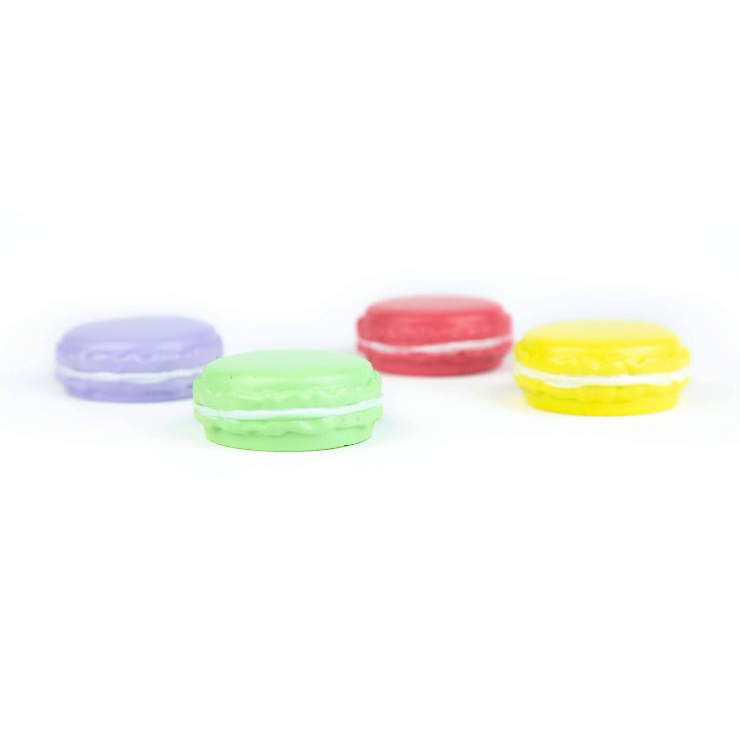 Colorful MACARON magnets ICONIC packaging s/4