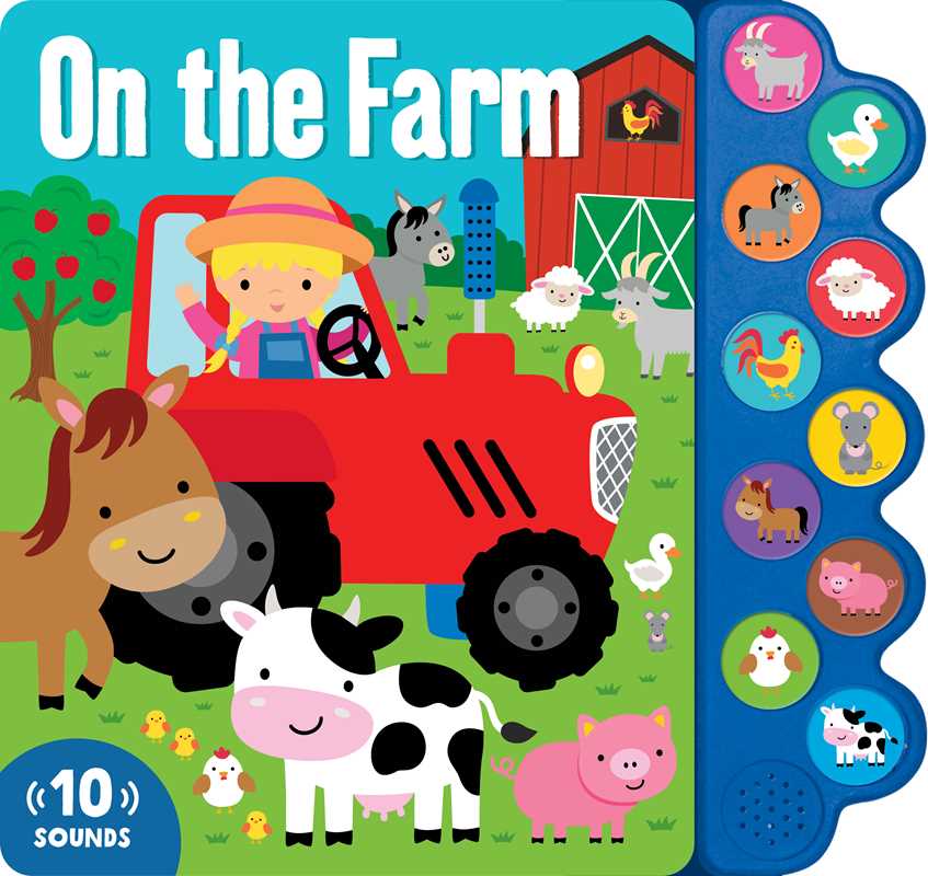On the Farm: Sound Book by: Board Books; 8 pages / English
