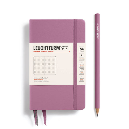 Notebooks - Pocket (A6): Dusty Rose / Hardcover / Dotted