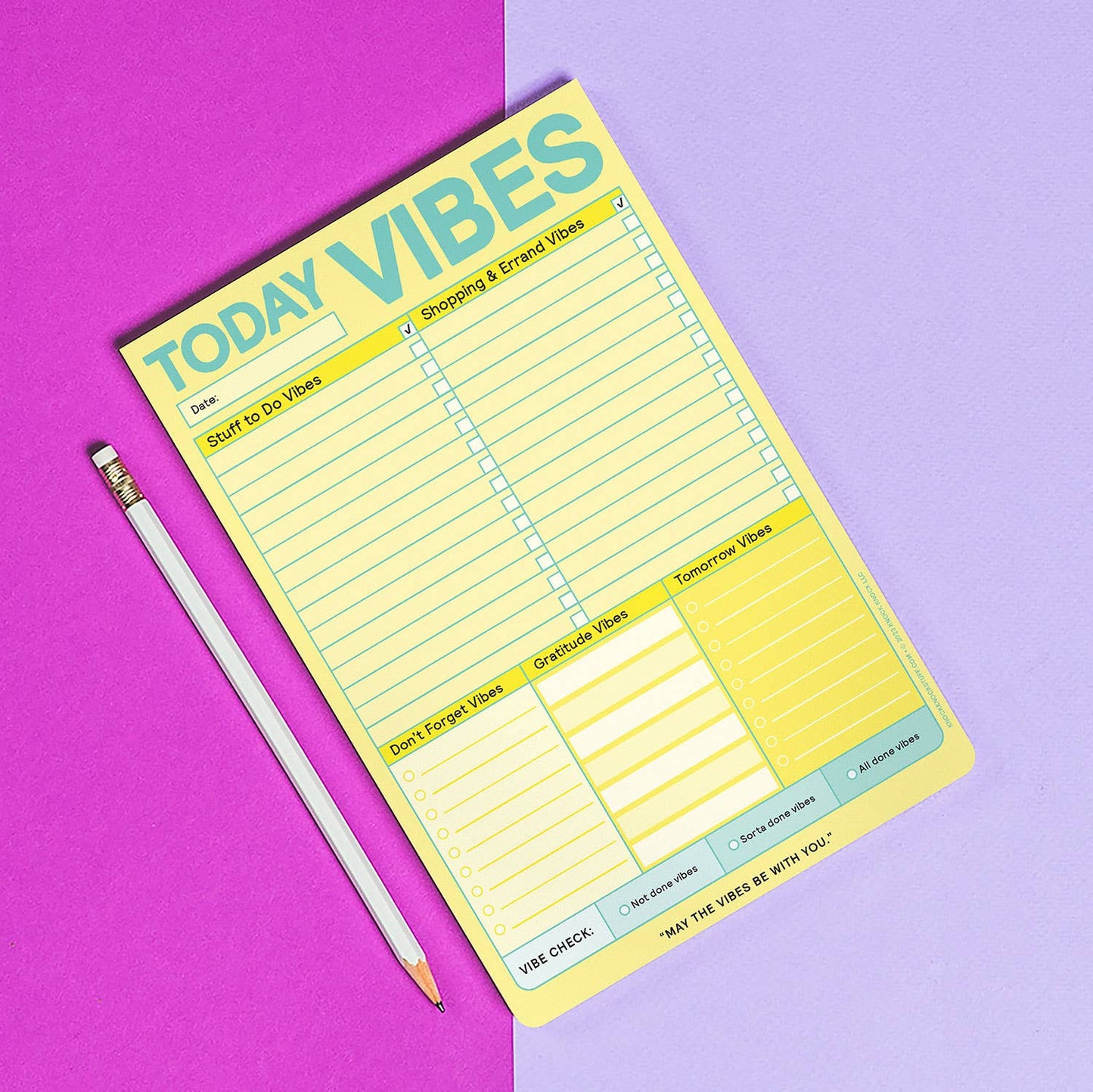 Today Vibes Pad (Pastel Version)