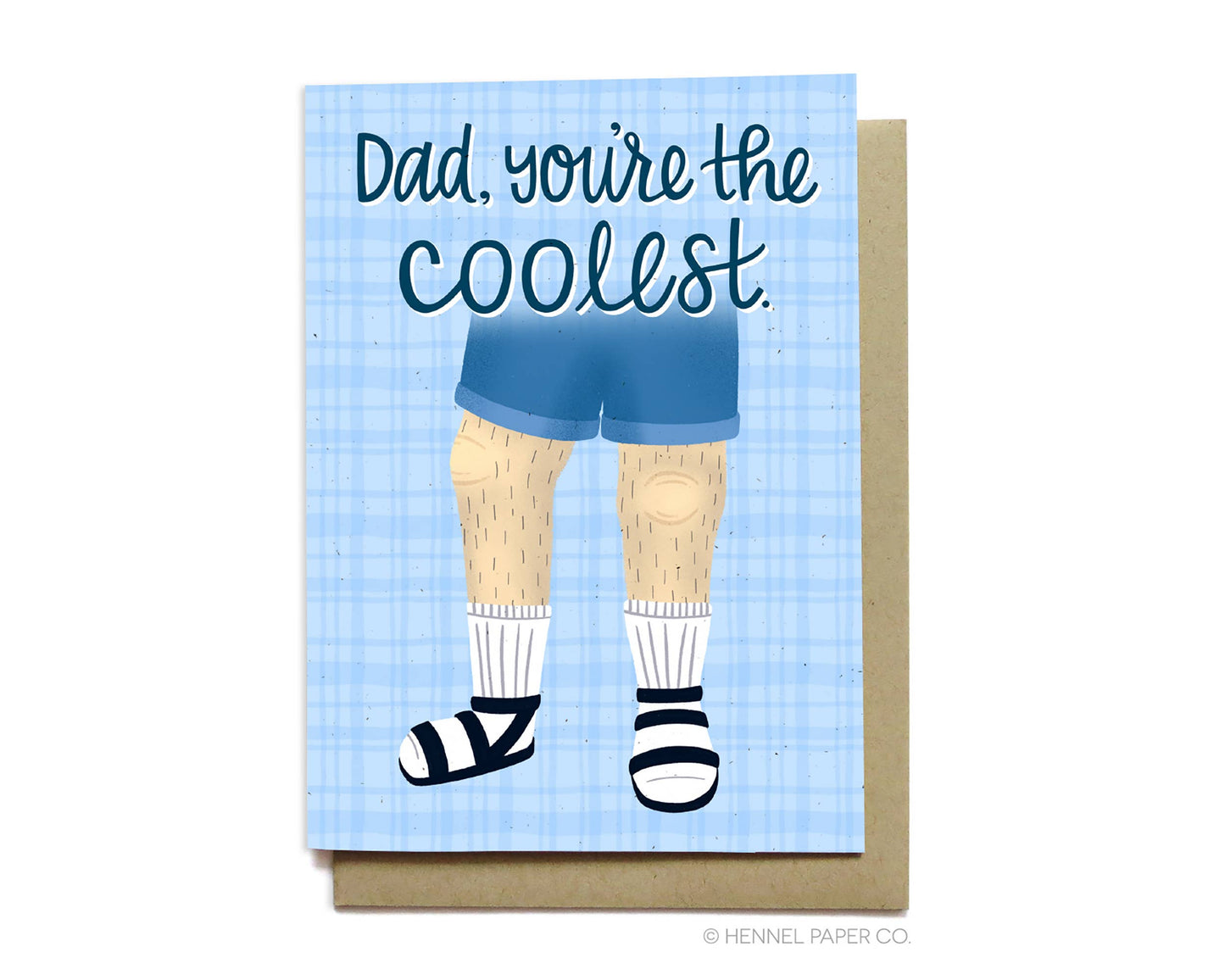 Father's Day Card - Socks and Sandals