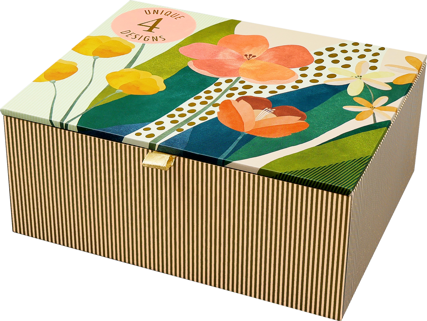 Floral Premium Note Cards