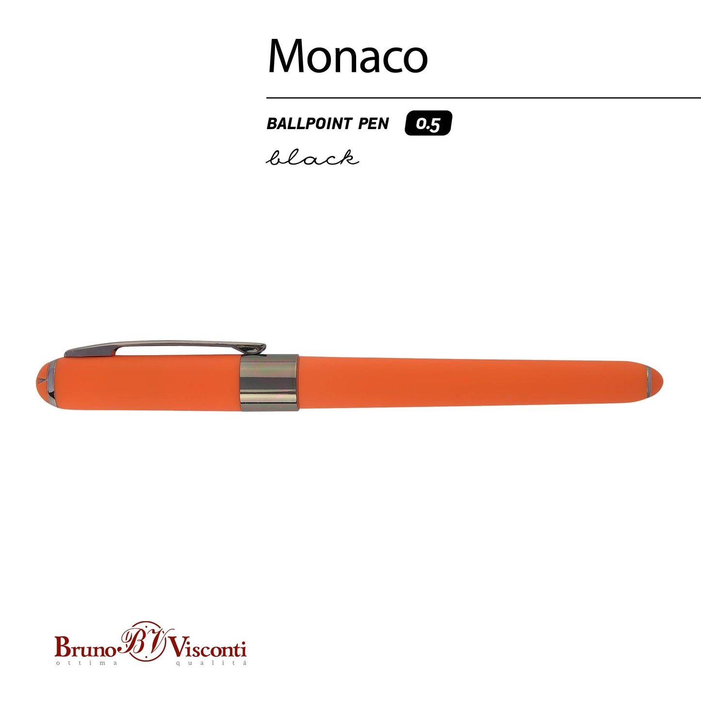 Monaco "Hermes" Orange with Gun Metal Accents