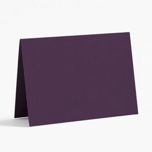 Tabletop Aubergine Place Card Paper (10 pack)