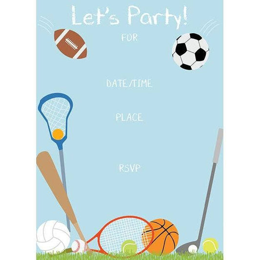 Fill-In Invitation - All Sports