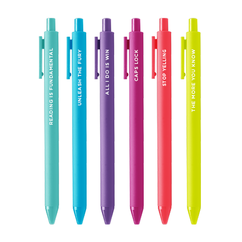 Unleash the Fury Jotter Set - 6 pack