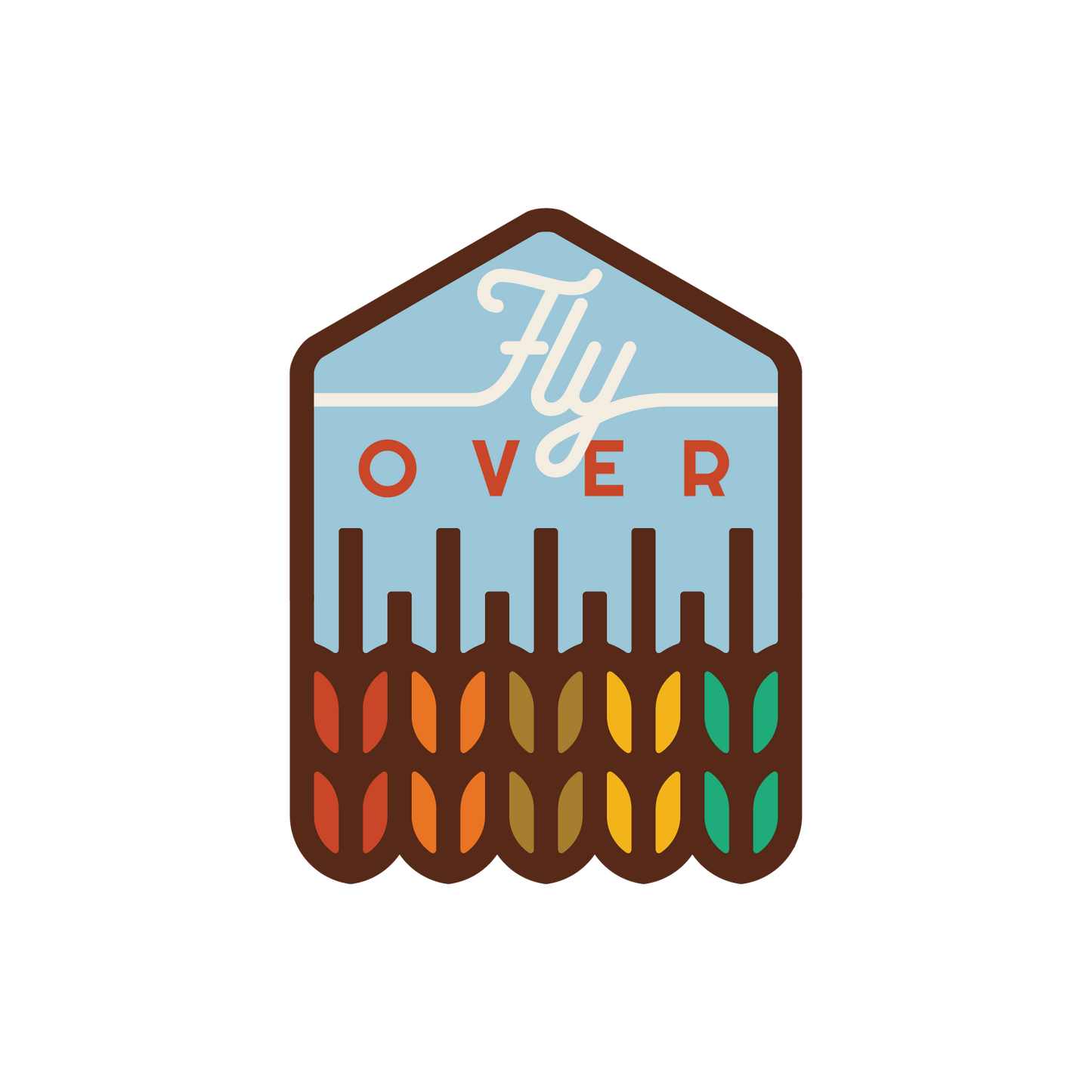 Fly Over Sticker