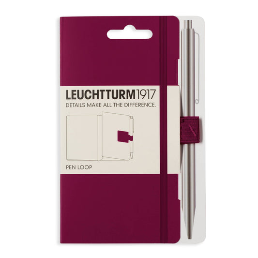 Pen Loops-Port Red/Burgundy