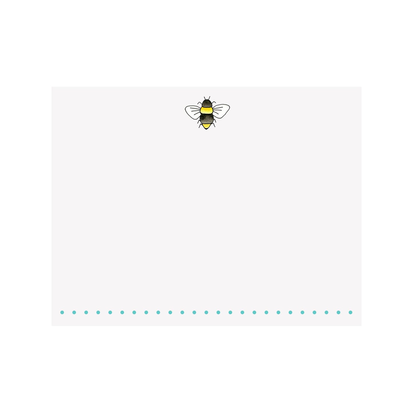 Bee Flat Note Card