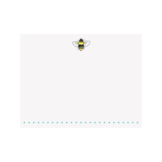 Bee Flat Note Card