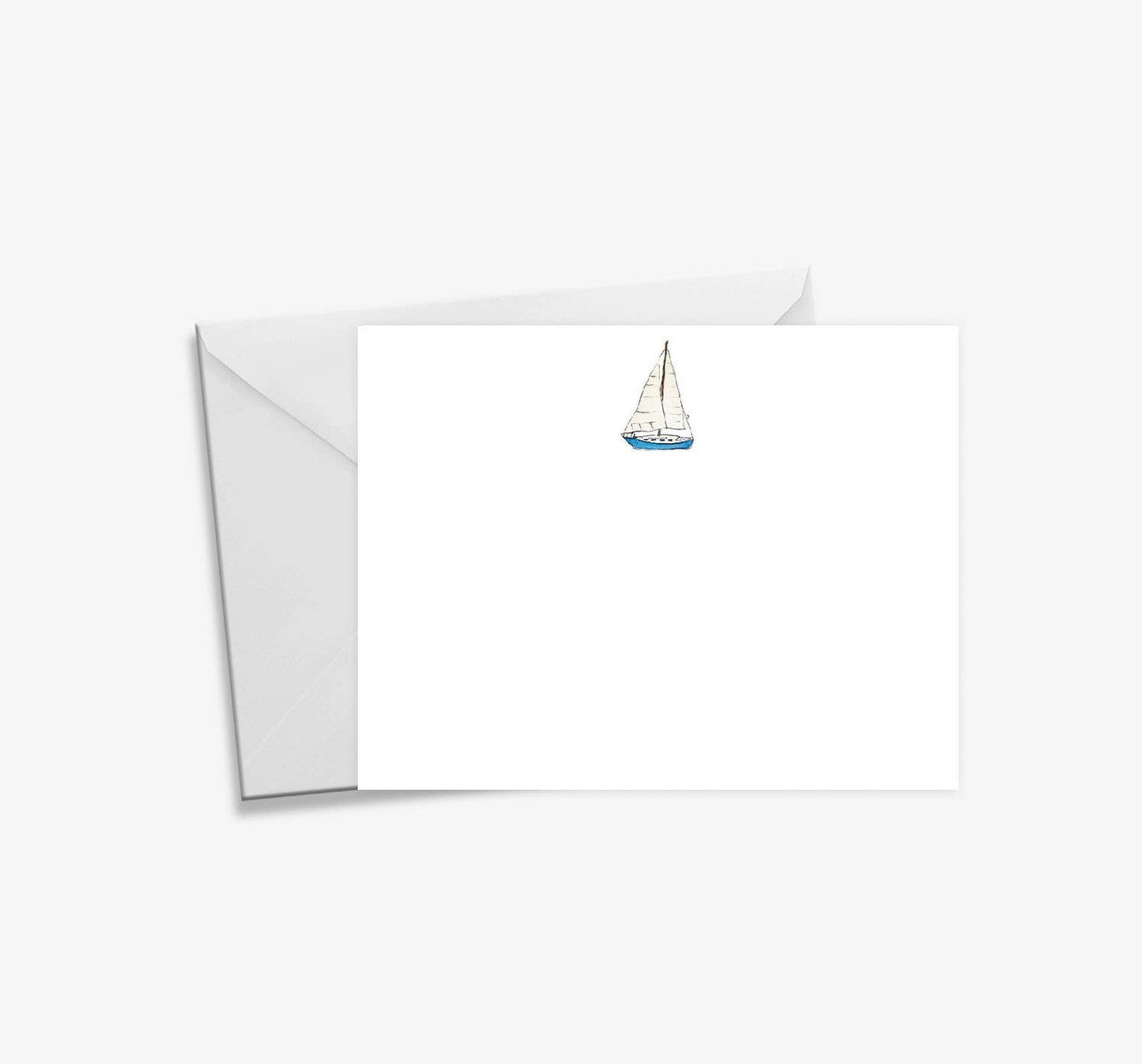 Flat Note Set - sailboat