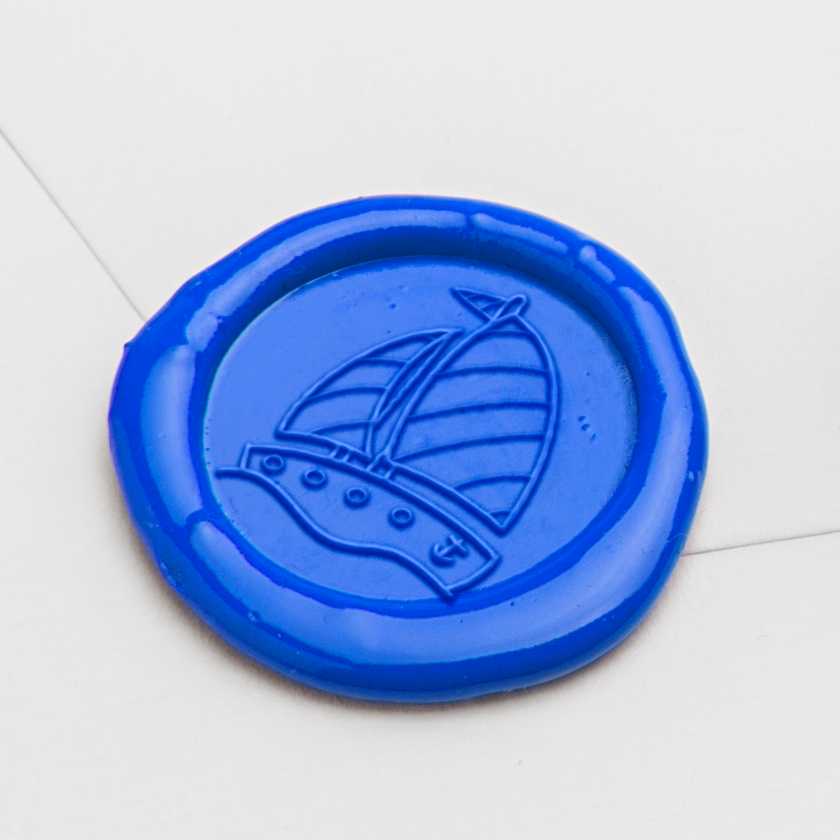 Sailboat - Wax Seal