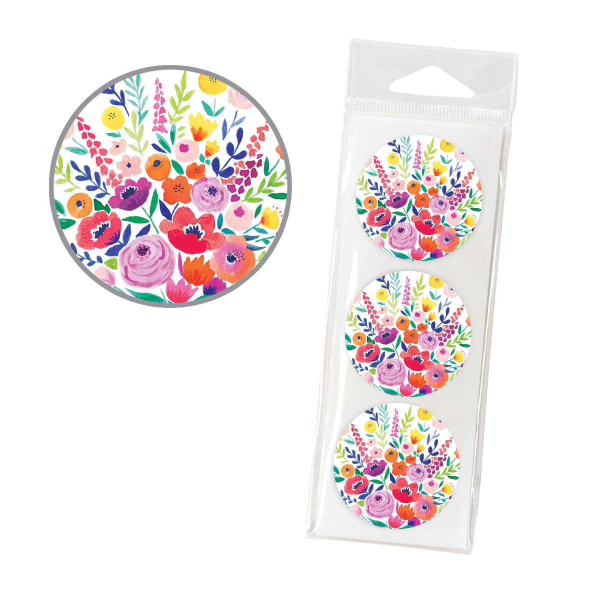 36 Seals Bright Flower Bunch