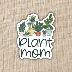 Open image in slideshow, Plant Mom Sticker
