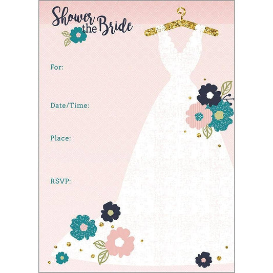 Fill In Invitation - Wedding Dress